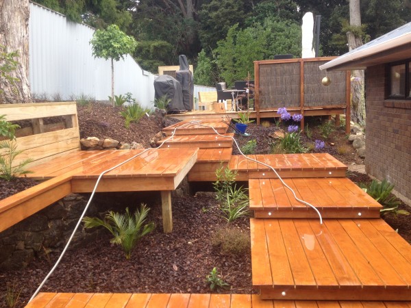 Decking & Garden Design A Confined Space