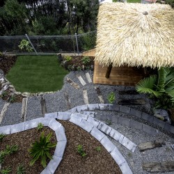 terraced garden design