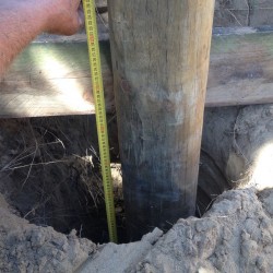 Replacing An Old Timber Retaining Wall