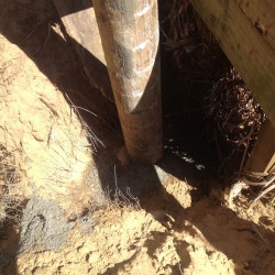 Replacing An Old Timber Retaining Wall