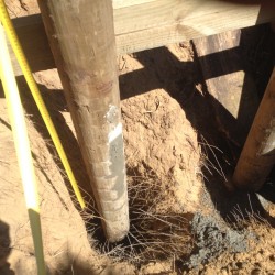 Replacing An Old Timber Retaining Wall