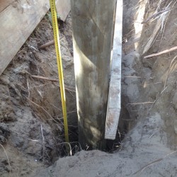 Replacing An Old Timber Retaining Wall