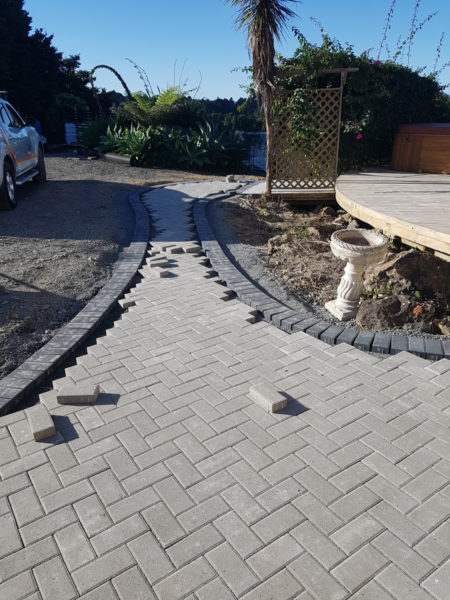 Firth Holland Pavers laid