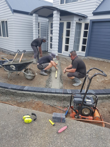 Firth Holland Pavers laying