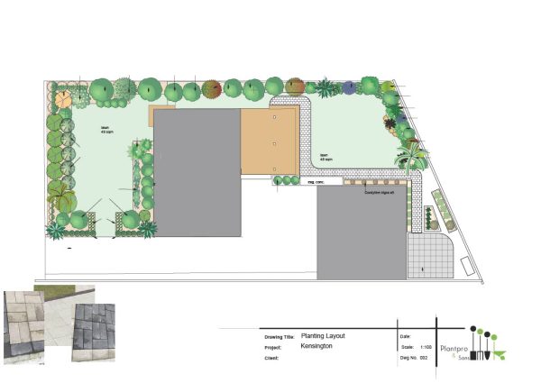 Landscape Design Process - Developed Dsign Stage
